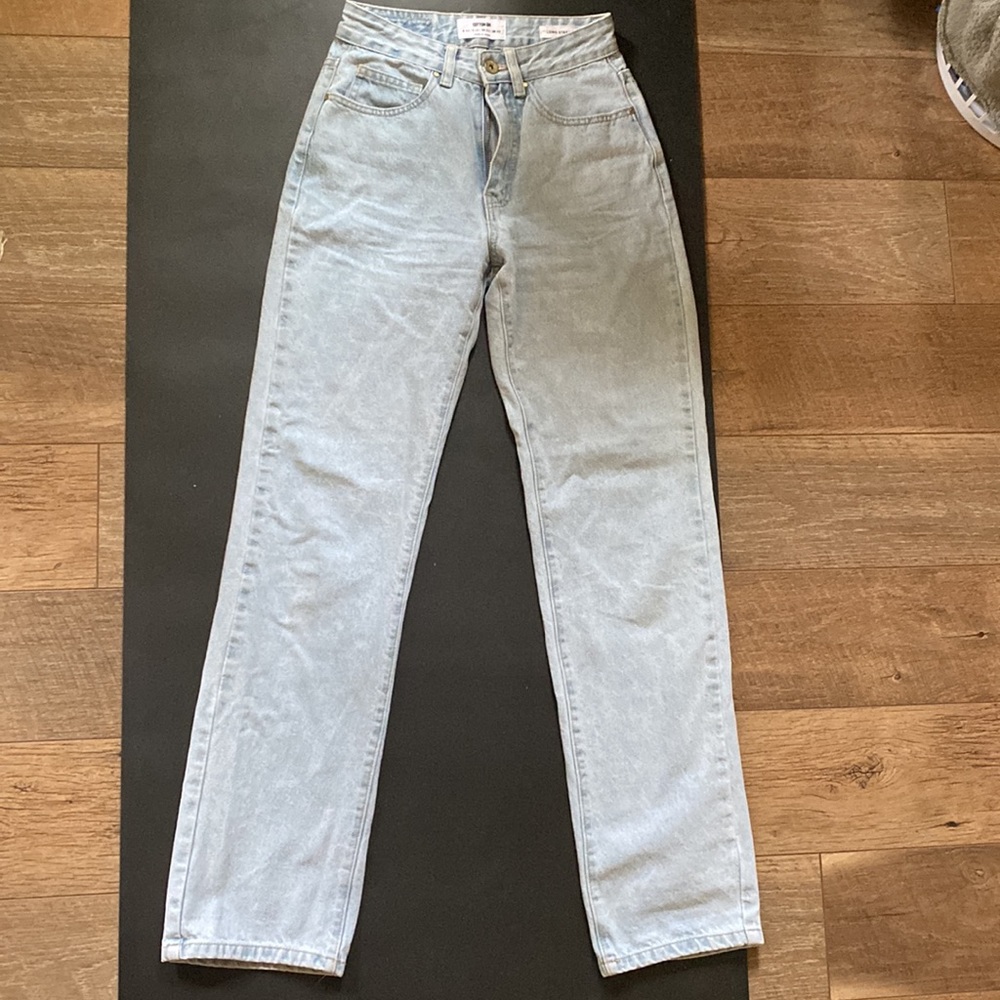 Cotton on straight leg high waist jeans